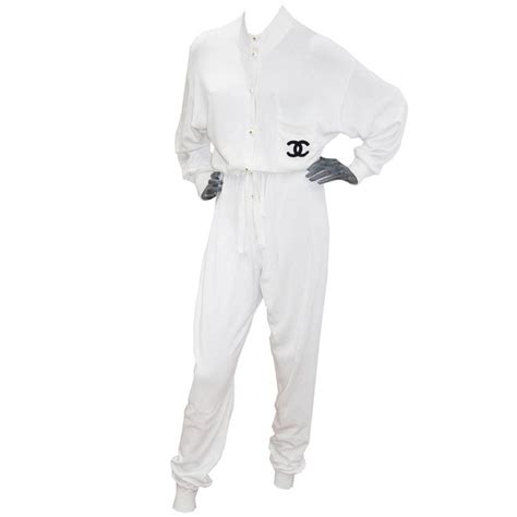 white chanel jumpsuit|chanel jumpsuits for women.